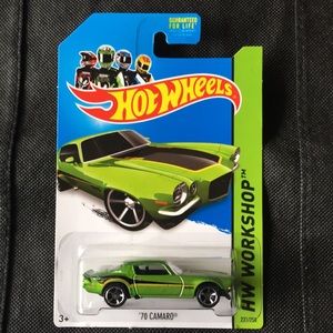 2013 Hot Wheels ‘70 Camaro’ Green’